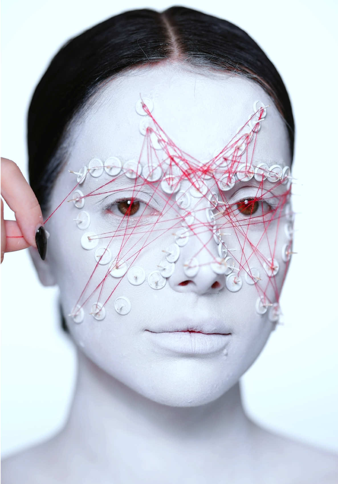 thread makeup 🪡🧵Insp @yanfannng   