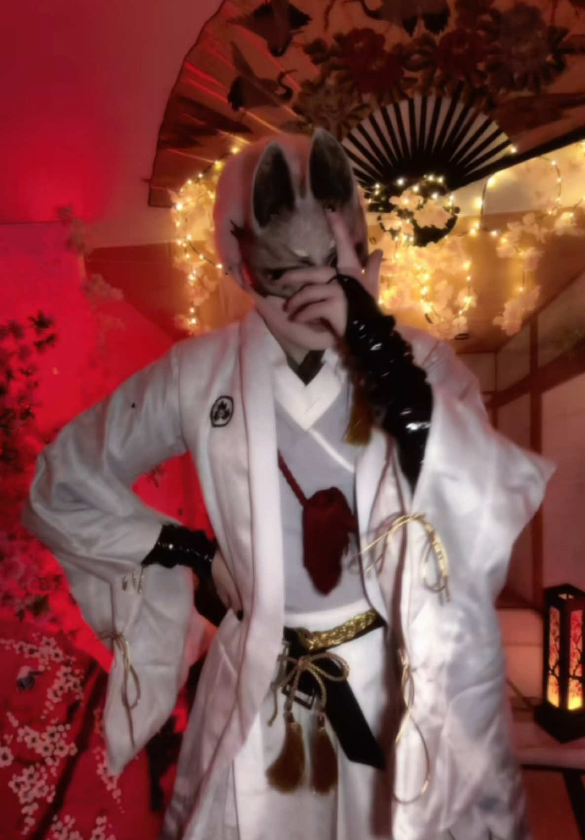 Alright last fox mask Kotoyuki vid… for now 😏 with a sylus audio 😈  #foxmask #silenthill #silenthillf #kotoyuki #foxmaskcosplay 