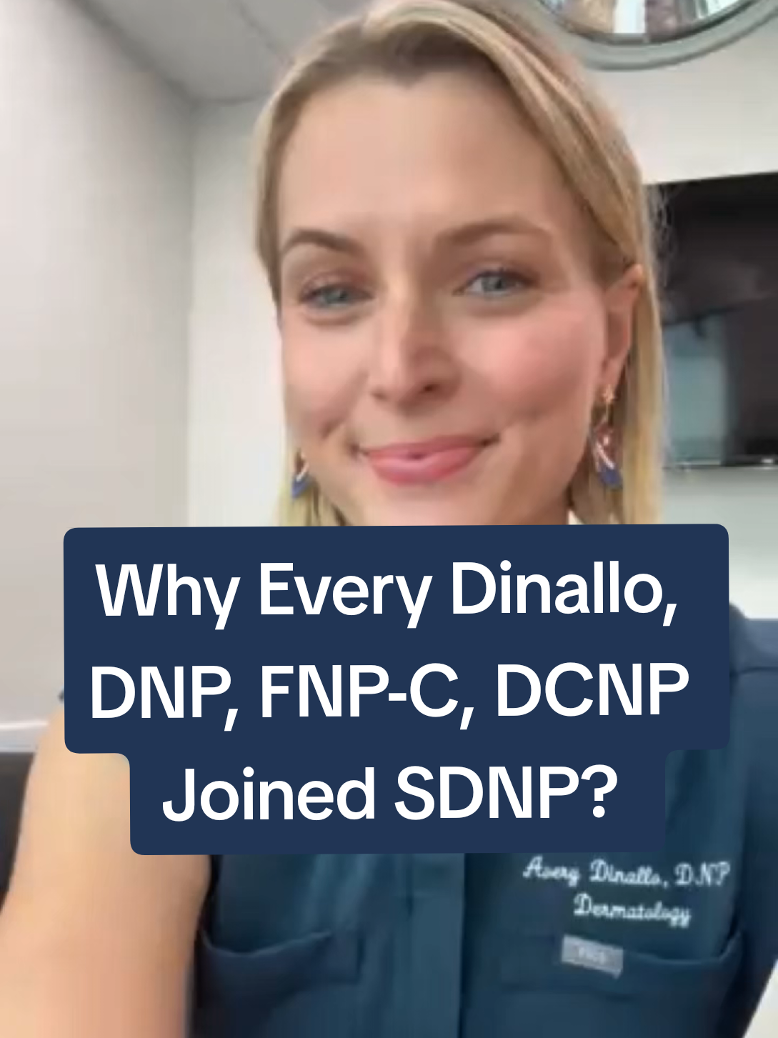 Why Every Dermatology NP Should Be Here🚀 Ever wondered where dermatology NPs go to grow, connect, and actually feel supported in their careers? 💡 Hear from our President-Elect, Avery Dinallo, as she shares why joining SDNP was one of the best decisions she made—and why it might be yours too. From resort-style conferences 🏝️ and free monthly CME 🌟 to expert workshops and a thriving community—you’ll find education, inspiration, and lifelong connections. We’re here to advocate for YOU, train you, and walk alongside you as you elevate your dermatology practice. 👥 Join the movement. Join the future of derm. 🔗 Join SDNP —  dermnp.org #dermatologynurse   #dermatologynursepractitioner   #dermatology   #dcnp  #sdnp 