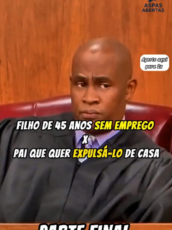 Depois de anos bancando o filho de 45 anos sem emprego, Barry quer que o filho saia de casa.  Ele alega ser “herdeiro” e ter direito à casa da família. No Juiz Porter, é expulsão ou última chance?  COMENTE: foi justo ✅ ou absurdo ❌?  Siga o Aspas Abertas para os próximos casos.  #AspasAbertas #Tribunal #CasoReal #genzjudge #judgevideos #judgefilter #judgeporter #surprisejudge #Justica #paiefilho #Despejo #trabalho #Familia #emprego #familiaprioridade