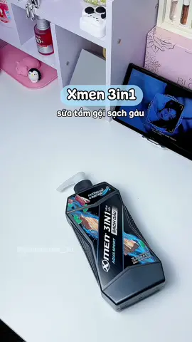 sữa tắm gội 3in1 Xmen siu thơm cho mấy bạn nam nè #pandacute_18 #tamgoisachgau #xmenvietnam #sachgau #quatangbantrai 