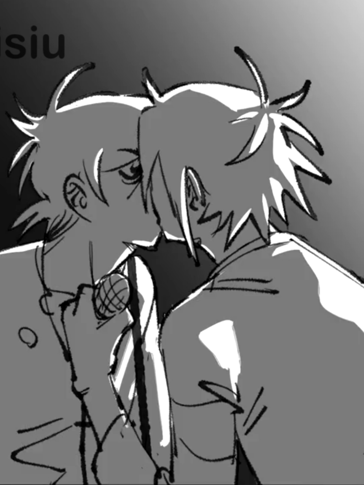 hi im the original creator for the 2d murdoc kiss video and im properly posting here since i have an acc now / #gorillaz #murdocniccals #stuartpot #2dgorillaz #2doc  i dont allow reposts Btw and that videos uh, reach has gone completely beyond my knowledge due to tt being banned in my country... not every day you find out a video you spent a couple hours on 2 years ago would have 1.4M likes on a site you can't see, yk? i don't really know how i feel about it but i would like if everyone respected my wishes of not having my content reposted and to at least Ask if you'd like to share it somewhere i'm not on. thank u