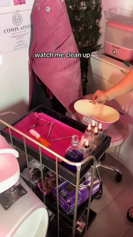 my least fav thing to do 😭🤣 #harlingentx #nailtech #nailtechcontent #cleaningcontent
