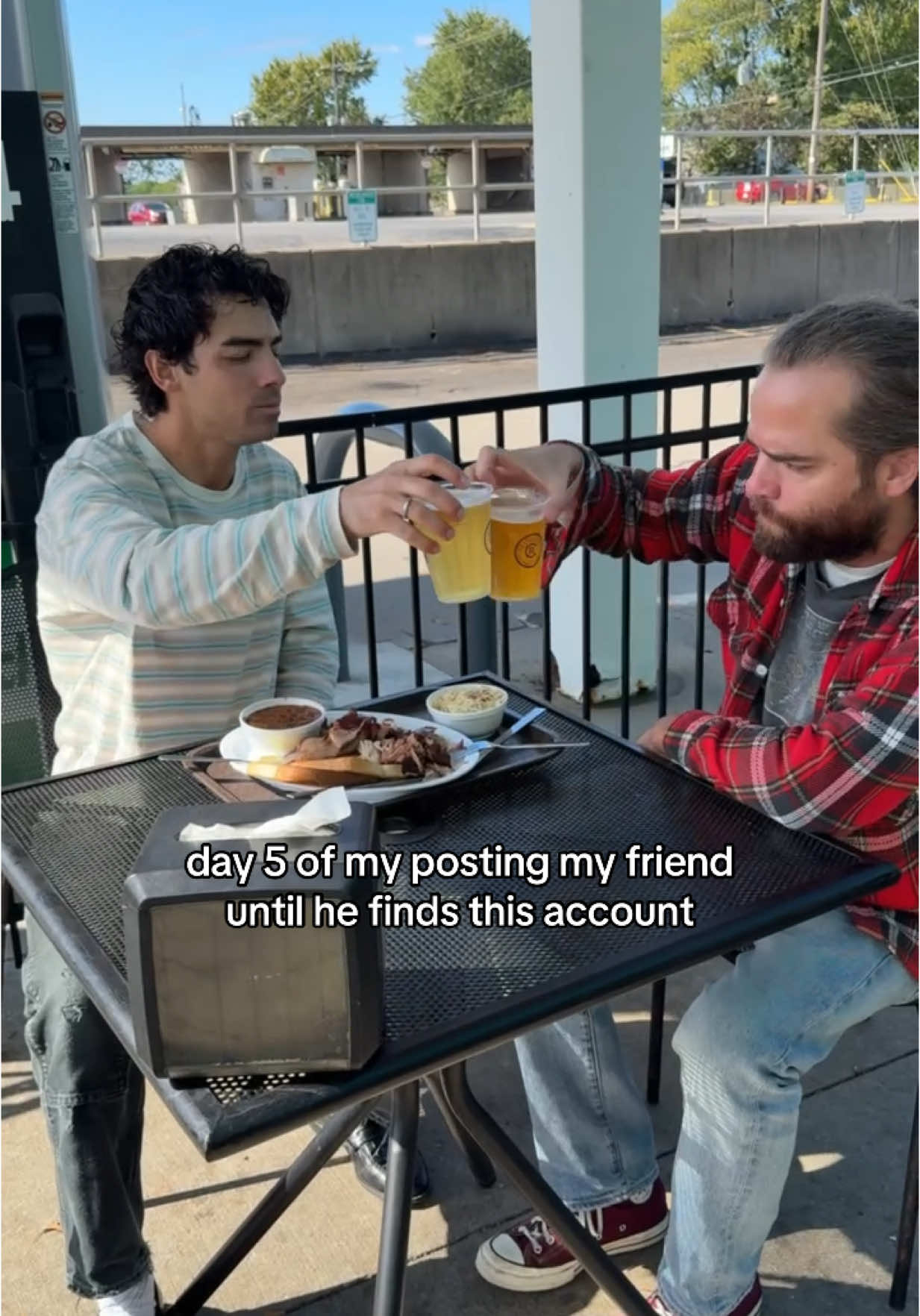 beers by the gas pump? on a Tuesday? Oh it’s so over for me when he finds this page 