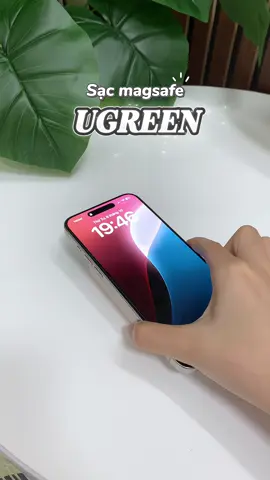 Công nhận tiện thật sự, tại em sạc magsafe hít chắc lắm #ugreen #sacduphong #gigi🐶 #magsafe #chatluongtot 