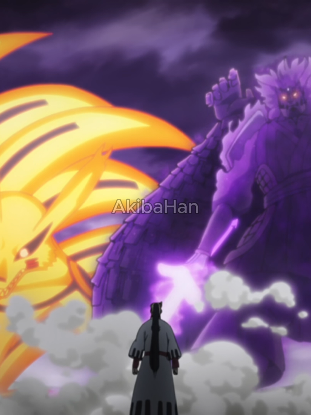 Naruto and Sasuke vs Jigen(isshiki) #animeedit #boruto #naruto #fightscene #fyp 