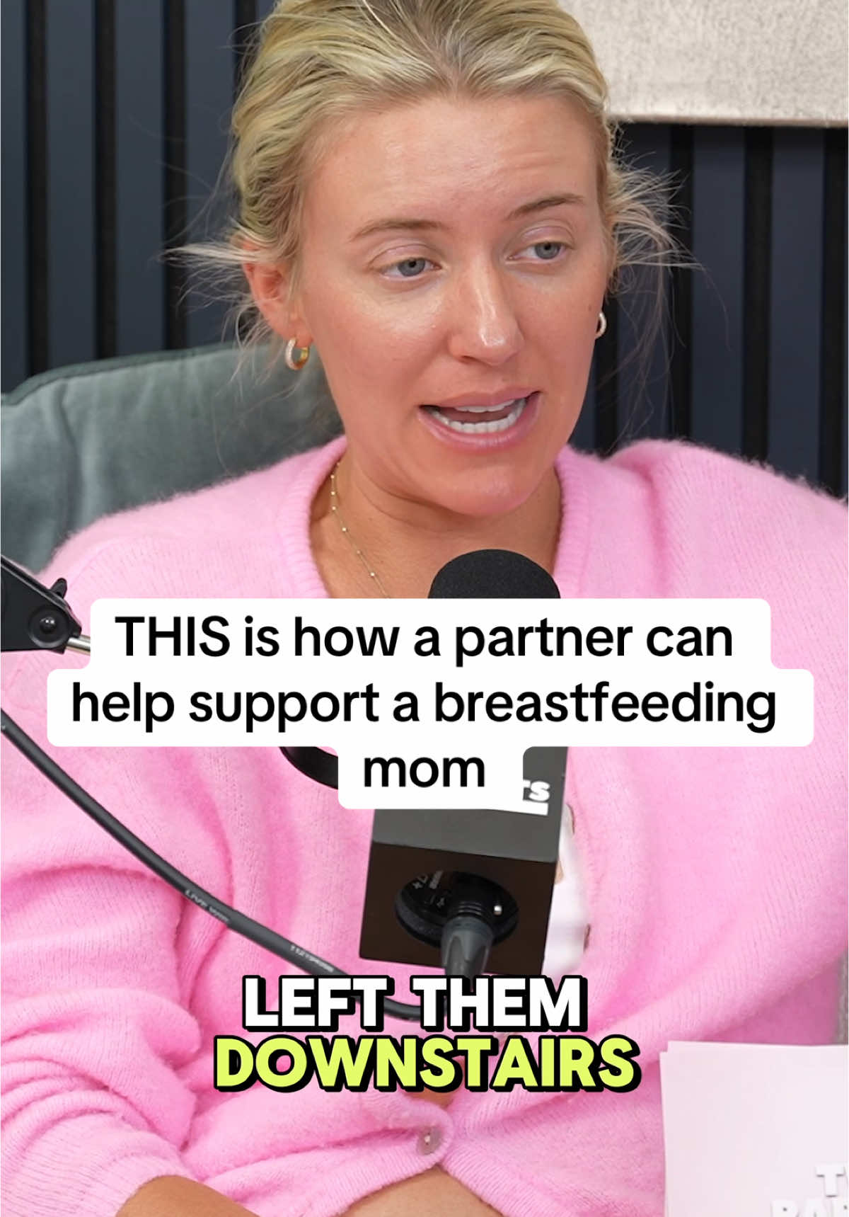 We love a supportive partner 🫶 #twoparentsandapod #podcast #newparents #breastfeeding 