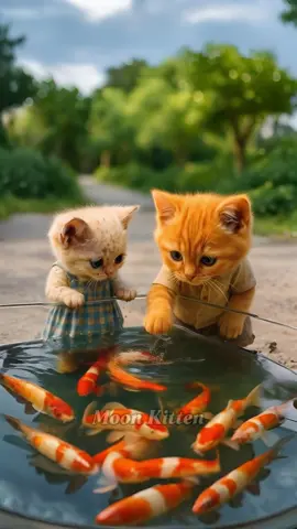 Poor little sis… punished for something she didn’t mean to do 😿 #Accident #aicat #virral #cute #fyp #animationmeme #fyp #cat #ai #foryou 