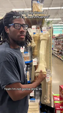 He just wants an excuse to