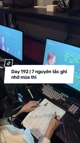 #CapCut Day 192 | 7 Nguyên tắc ghi nhớ trong mùa thi #TikTokAwardsVN #viral #LearnOnTikTok #fyp 