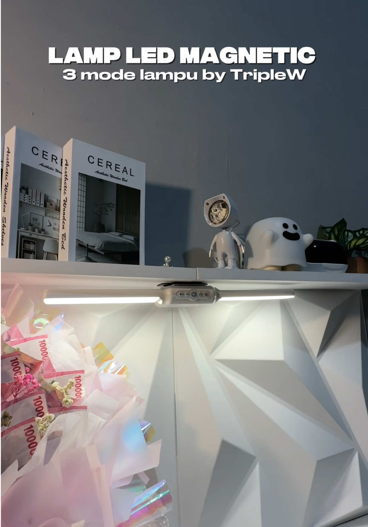 Nih rekomendasi lampu led magnetic nya cuy😍 #lampuledmagnetic #lampuled #lampuaesthetic #lampuminimalis #fyppp 