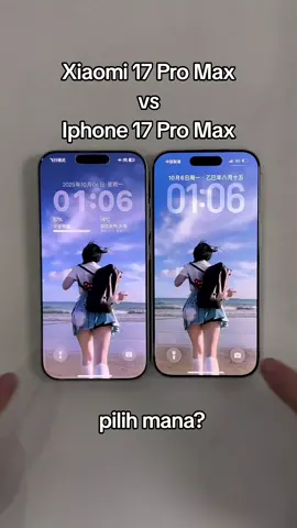 xiaomi 17 pro max vs iphone 17 pro max #xiaomi #iphone 