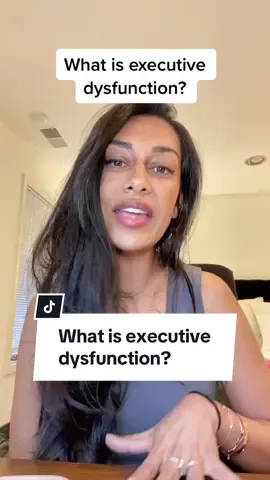 What is executive function? Executive function refers to a set of mental skills that help people plan, focus attention, remember instructions, multitask, regulate emotions, and solve problems. These skills enable goal-directed behavior, flexible thinking, and self-control, allowing us to organize actions, monitor progress, and adapt to new situations. Executive DYSfunction is the opposite. #drsasha #adhd #executivedysfunction 