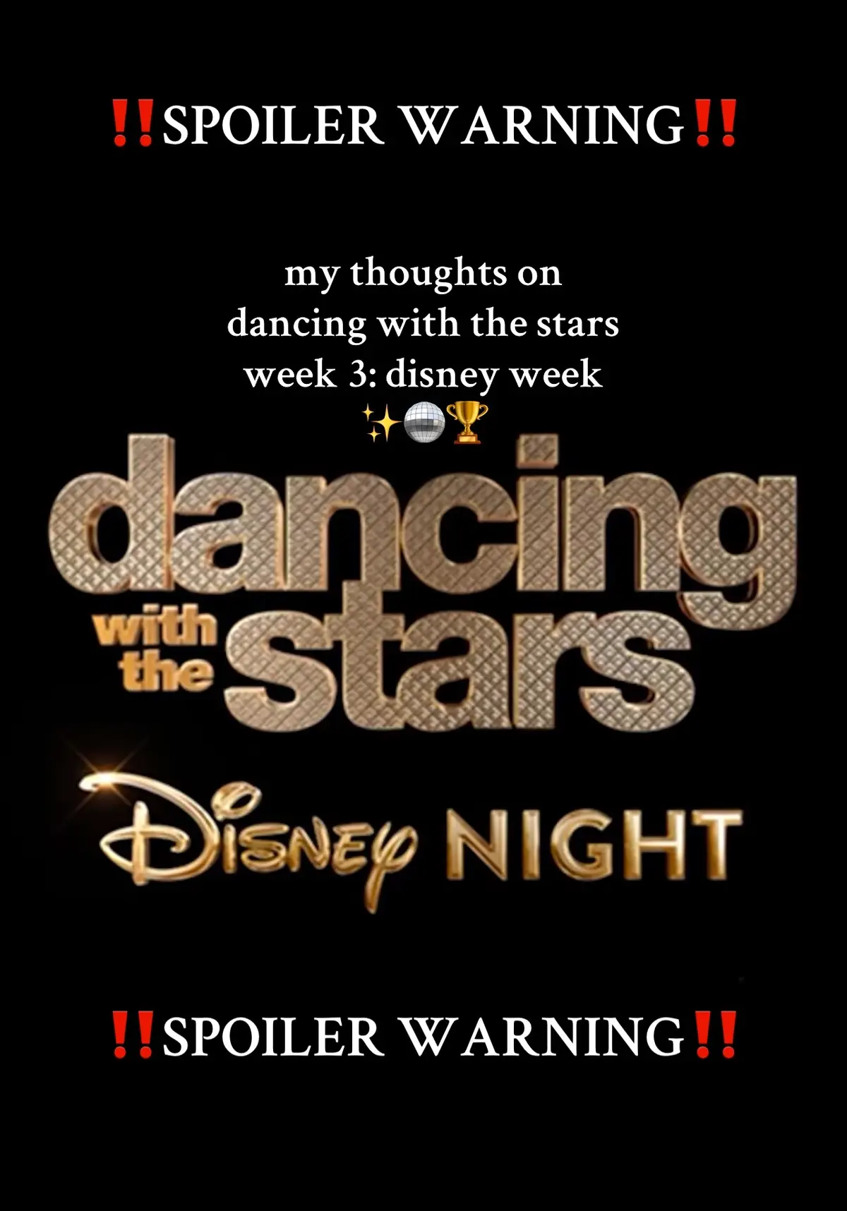 my favorite night of the season 🤩 #dancingwiththestars #dwts #disneynight #ballroomdance #competition 