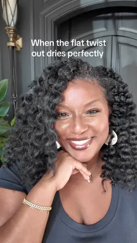 Gave my hair a little love and I’m obsessed! 😍 #flattwistout #naturalhairtiktok #naturalhairstyles #curlyhairstyles 