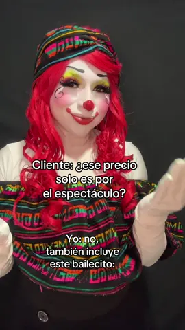 Lo di todo 🤭 #payasita #clowngirl #show 