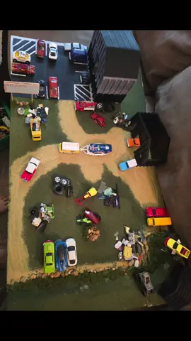 Junkyard Diorama  #toyjunkyard 
