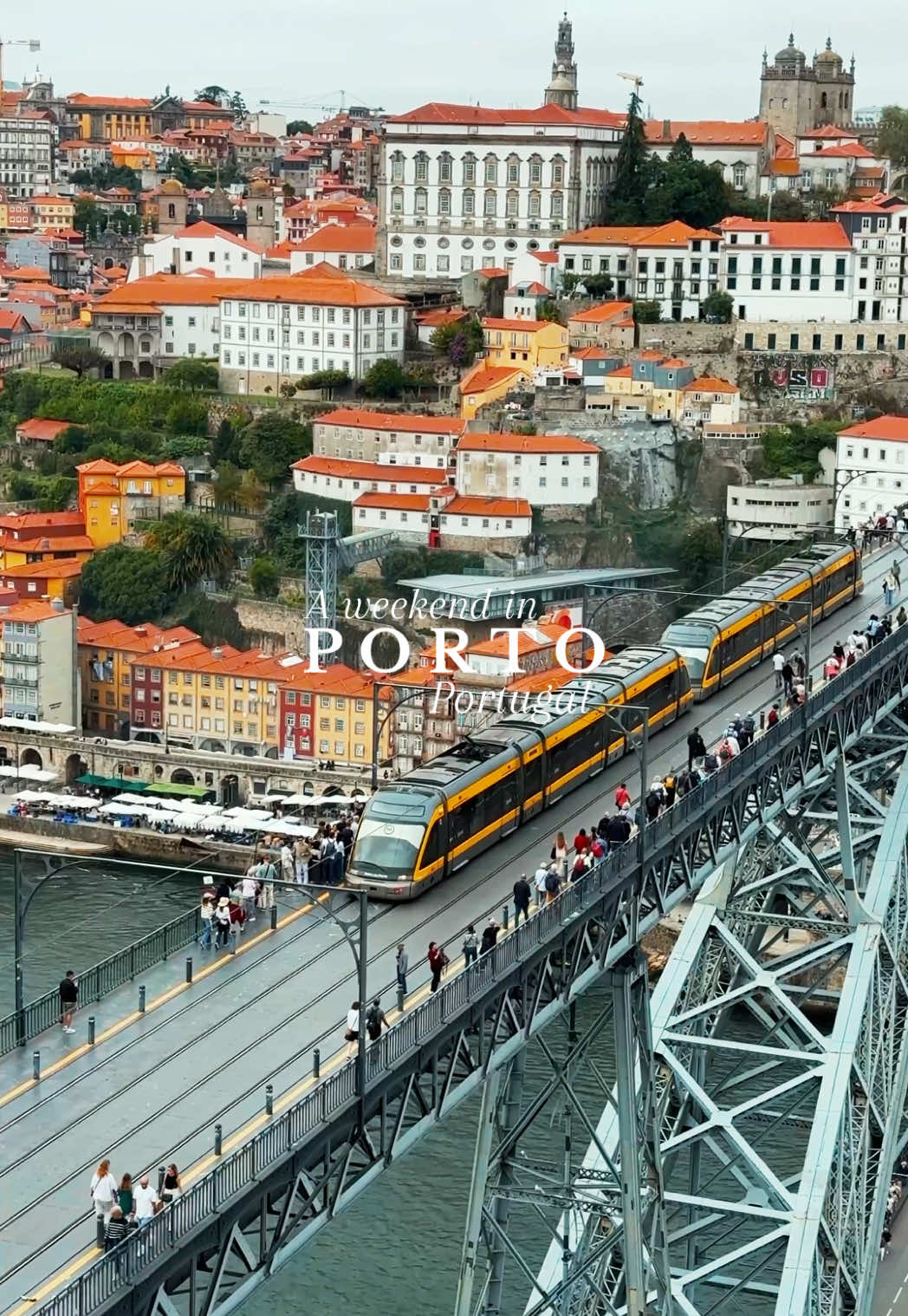 🇵🇹Must visit spots in Porto, Portugal⬇️🇵🇹 • 1. Chapel of Souls 2. Mercado do Bolhao 3. A Perola do Bolhao 4. Café Majestic 5. Igreja de Santo Ildefonso 6. City Hall Porto 7. Igreja do Carmo and Igreja dos Carmelitas 8. Fonte dos Leões 9. Livraria Lello 10. Torre dos Clérigos 11. Igreja dos Clérigos 12. Porto São Bento 13. Time Out Market  14. Praça de Almeida Garrett 15. Rua das Flores 16. Rua do Ferraz 17. Miradouro da Vitória 18. Bolsa Palace 19. Church of Sao Francisco 20. Largo da Pena Ventosa 21. Porto Cathedral 22. Rua dos Pelâmes 23. Igreja de Santa Clara 24. Escadas do Barredo 25. Praça da Ribeira 26. Douro River stroll 27. Walk across Ponte dom Luis 28. Miradouro da Serra do Pilar 29. Jardim do morro 30. Calem Wine Cellar  31. Half Rabbit 32. Teleferico de Gaia • ✨ Porto is a city that captures the soul — where colorful azulejos meet golden sunsets over the Douro. From historic churches and hidden alleys to cozy cafés and scenic viewpoints, every corner feels like a story waiting to be discovered. 🏰🌇🍷 📍 Save this guide for your trip and explore Portugal’s most charming riverside city one stop at a time! 🇵🇹 Which spot are you adding to your Porto itinerary first? 👇 • • #portugal #portugal🇵🇹 #porto #citytravel #portoportugal  