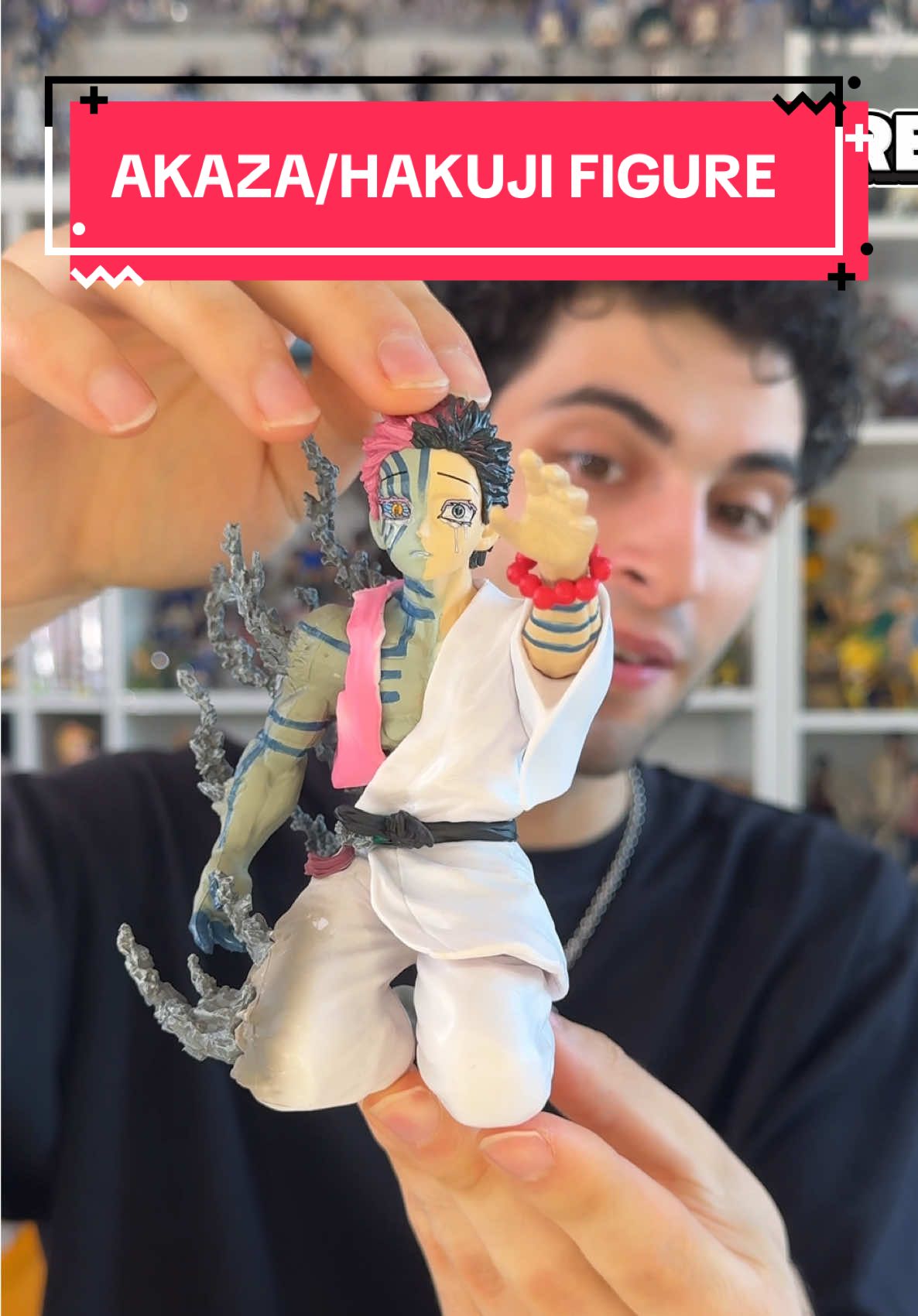 I ordered a Akaza/ hakuji demon slayer figure from tiktok shop… #demonslayer #akaza #hakuji #animefigure #paulsoles 