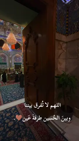 اللهم لا تُفرق بيننا  وبينَ الحُسين طرفةَ عَين🤎.#كربلاء #العراق #اكسبلور 