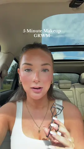 This is my new favorite makeup look!!! I’m obsessed!! #grwm #carmakeup #fallmakeup #MakeupRoutine #5minutemakeup @NEUTROGENA®️ radiant cream concealer @DIBSBEAUTY desert island bronzer @Huda Beauty blush filter @loréal paris usa blurfection powder @Rare Beauty brow gel @mcobeauty us brow pencil @Maybelline NY falsies lash lift mascara @NYX Professional Makeup lip lingerie lip stain @Vitamasques US cocoa butter mask @rhode skin glazing mist @SHISEIDO lash curler