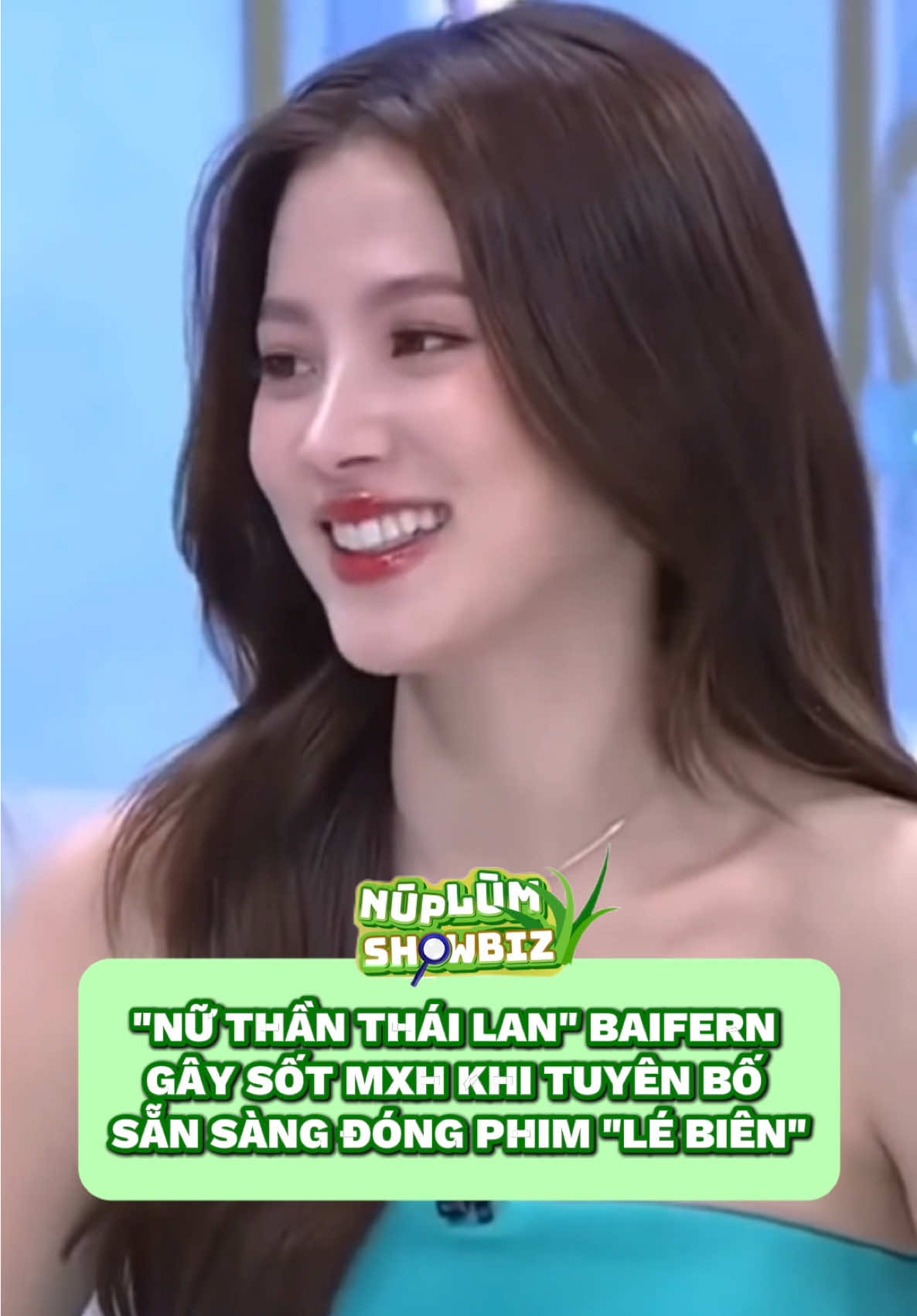 Chị mà làm thiệt chắc fan “chịu hông nổi” quá chị ơi 🤣 #baifern #girllove #nuplumshowbiz #casatv #baifernpimchanok  