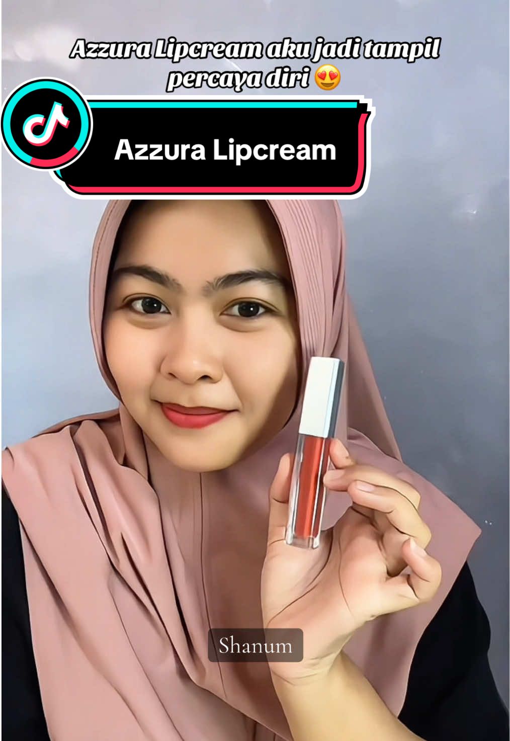 Minimal punya 1 buat kondangan 😋 #lipcream #azzura #tiktokaffiliate #fyp #affiliatepemula 