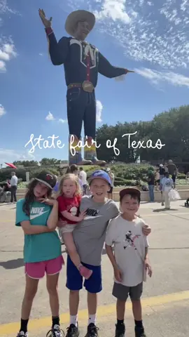 🎡 State Fair of Texas 2025 🎡 We haven’t been to the fair in years! I think the last time was before Titus was born in 2017?! 🤯 It’s definitely pricey and a little chaotic 😅 but one of those traditions you just have to work in every now and then. We spent the day eating all the fried things, riding the rides, and soaking up that fall sunshine ☀️🍗🎠 Next time we need to take the kids to the OU/TX game! Boomer sooner!  Would you brave the rides or stick to the snacks? 👀 #StateFairOfTexas #FamilyFun #OUTX #Dallasblogger #fortworthmom          @State Fair of Texas 