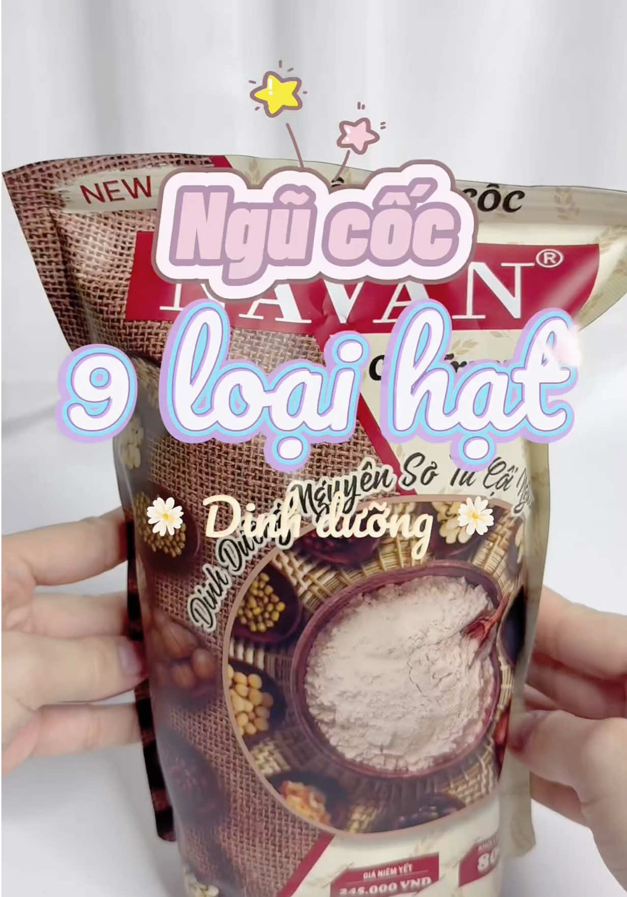 Ngủ cốc NAVAN 9 loại hạt từ thiên nhiên #ngucocnavanmebau #ngucocdinhduong #nguconavan #9loaihat 