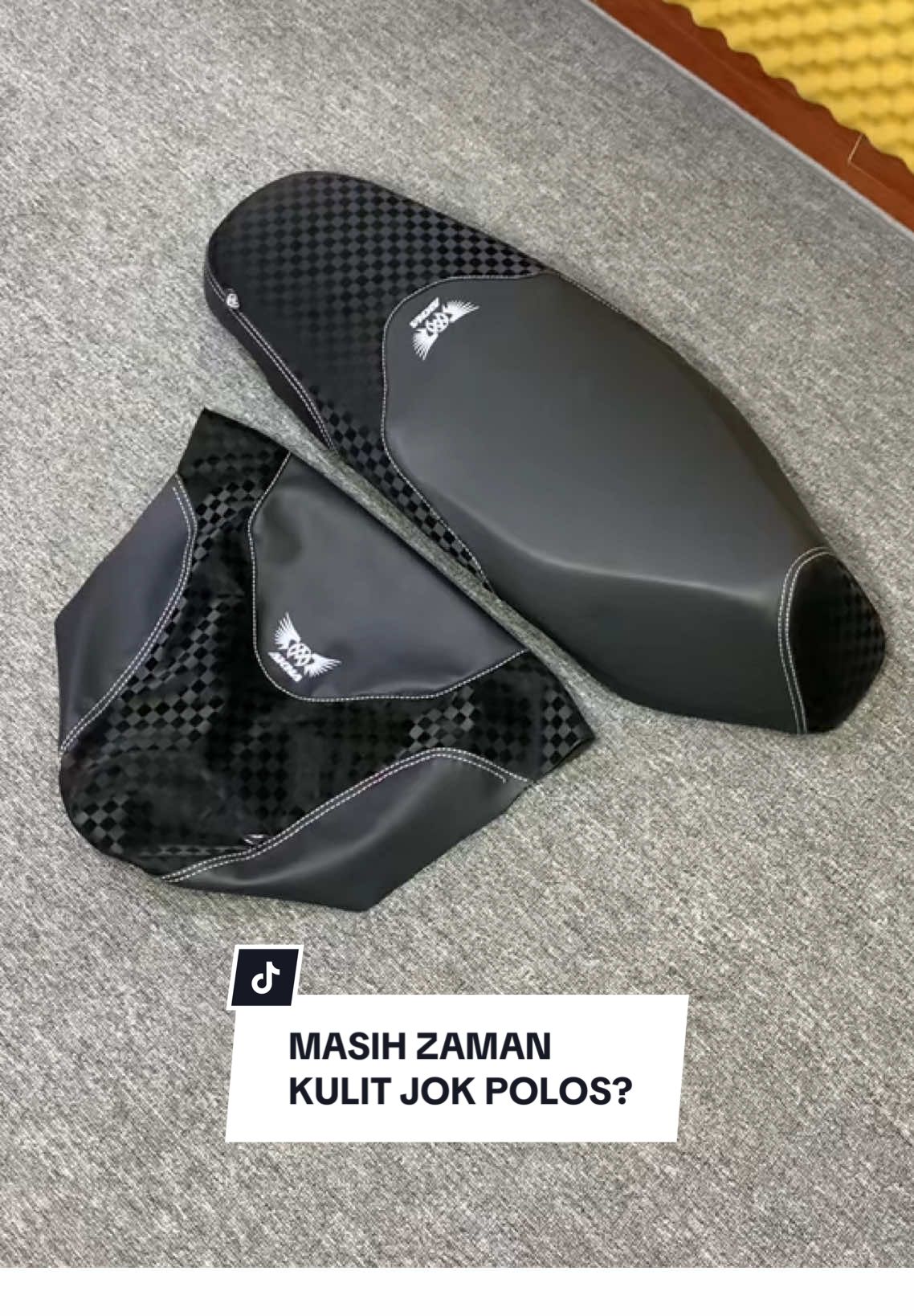 Upgrade jok motor kalian, biar makin kece dijalan😍🔥 #kulitjokmotor #sarungjokmotor #aknarelaxa