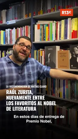 📚 Este 9 de octubre, la Academia Sueca anunciará al ganador o ganadora del Premio Nobel de Literatura 2025. Uno de los nombres que suena con fuerza es el del poeta chileno Raúl Zurita, reconocido por una trayectoria marcada por un lenguaje y estilo profundamente personales, y una temática existencialista. Autor de títulos como Purgatorio y Anteparaíso, Zurita ha sido distinguido con importantes premios literarios a nivel nacional e internacional. Te invitamos a conocer más sobre su obra y por qué muchos creen que podría convertirse en el próximo Nobel de Literatura.