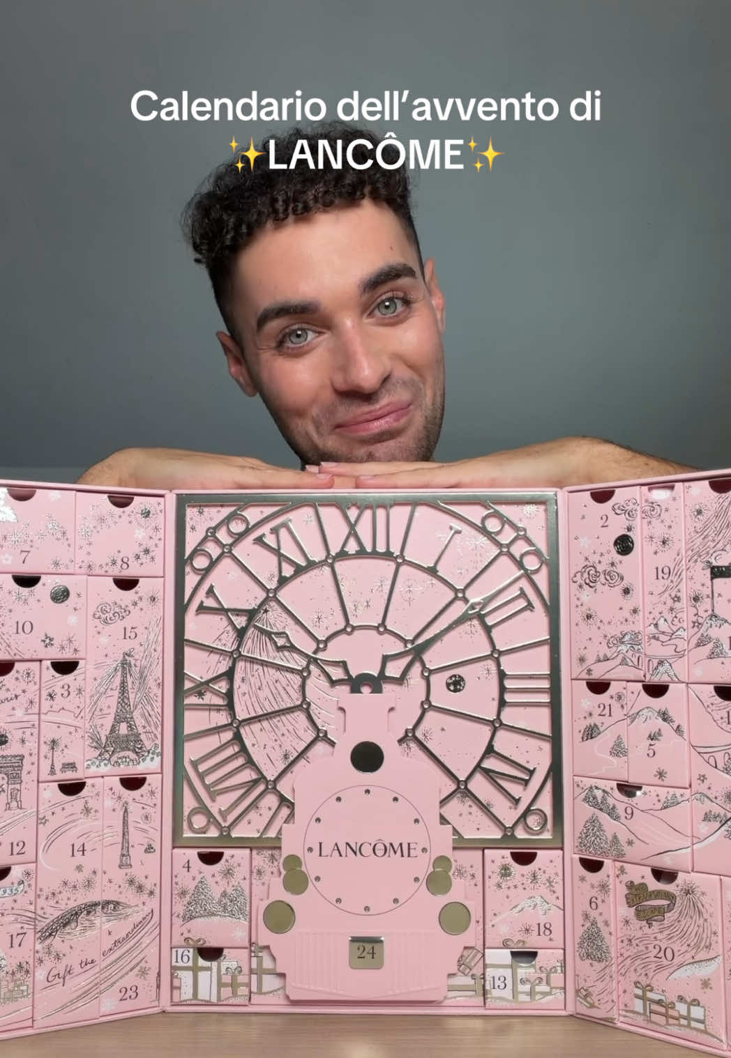 Apriamo il calendario dell’avvento di @Lancôme 💕 24 caselline in questo fantastico scrigno rosato dal valore di 750€ che potete portare a casa al prezzo di 150€ con il codice CHRIS25 valido solo sul sito lancome.it Molto felice di avere un codice sconto per voi anche quest’anno💕 fatemi sapere se vi piace! #adv #lorealitaliatribe #lancomeskincare #lancomemakeup #lancomefragrances