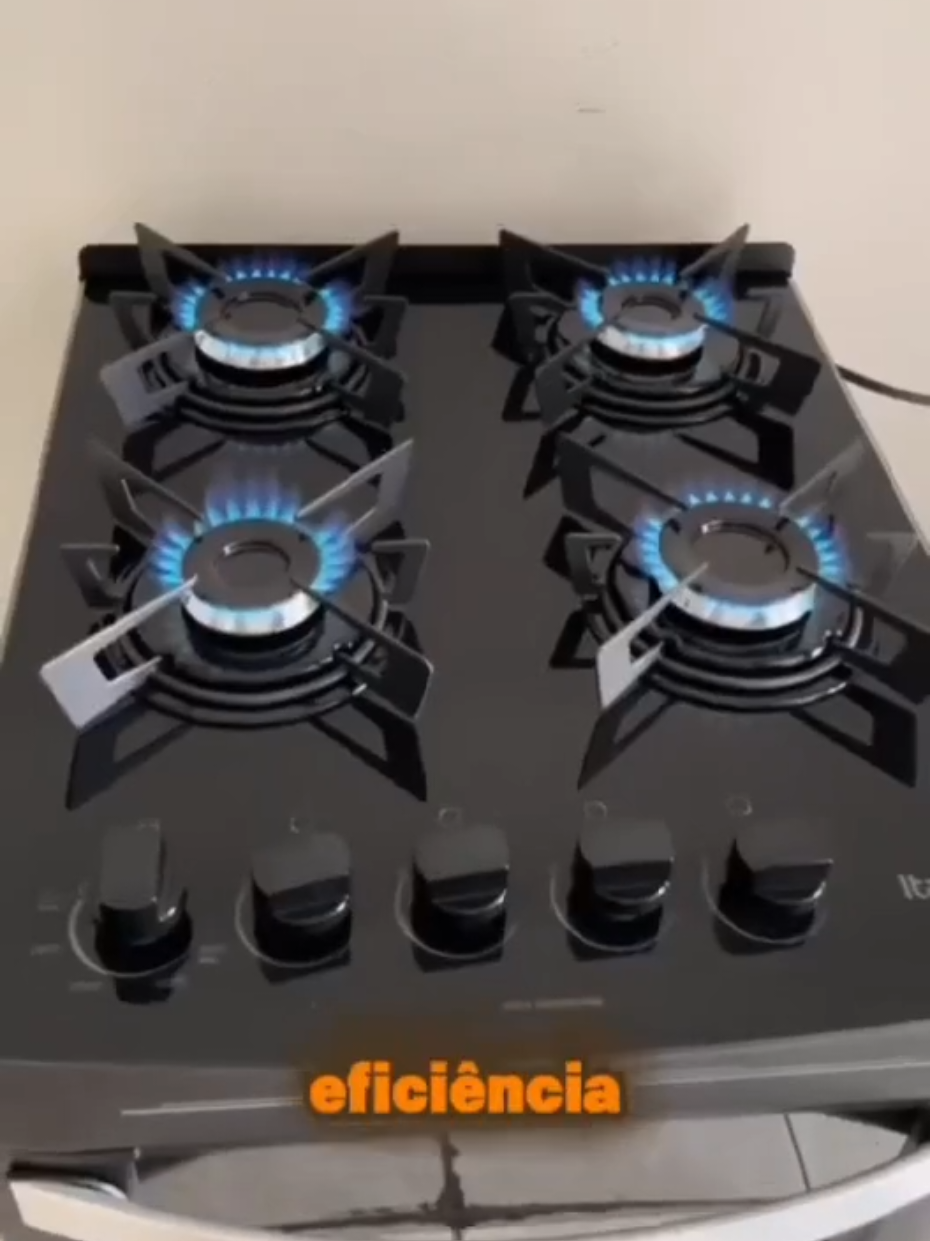 Link Do Produto Na Bio Do Meu Perfil.  👉 Fogão Itatiaia Electra Glass New Piso 4 Bocas Preto Mesa de Vidro Bivolt por apenas R$879,00 + Frete Grátis. Compre na Shopee! #Fogão #Cozinha #DonaDeCasa #Receitas 