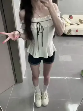 ⋆˚꩜áo trễ vai｡#fyp #aotrevai #aoxinh #aotrevaixinh #viral 