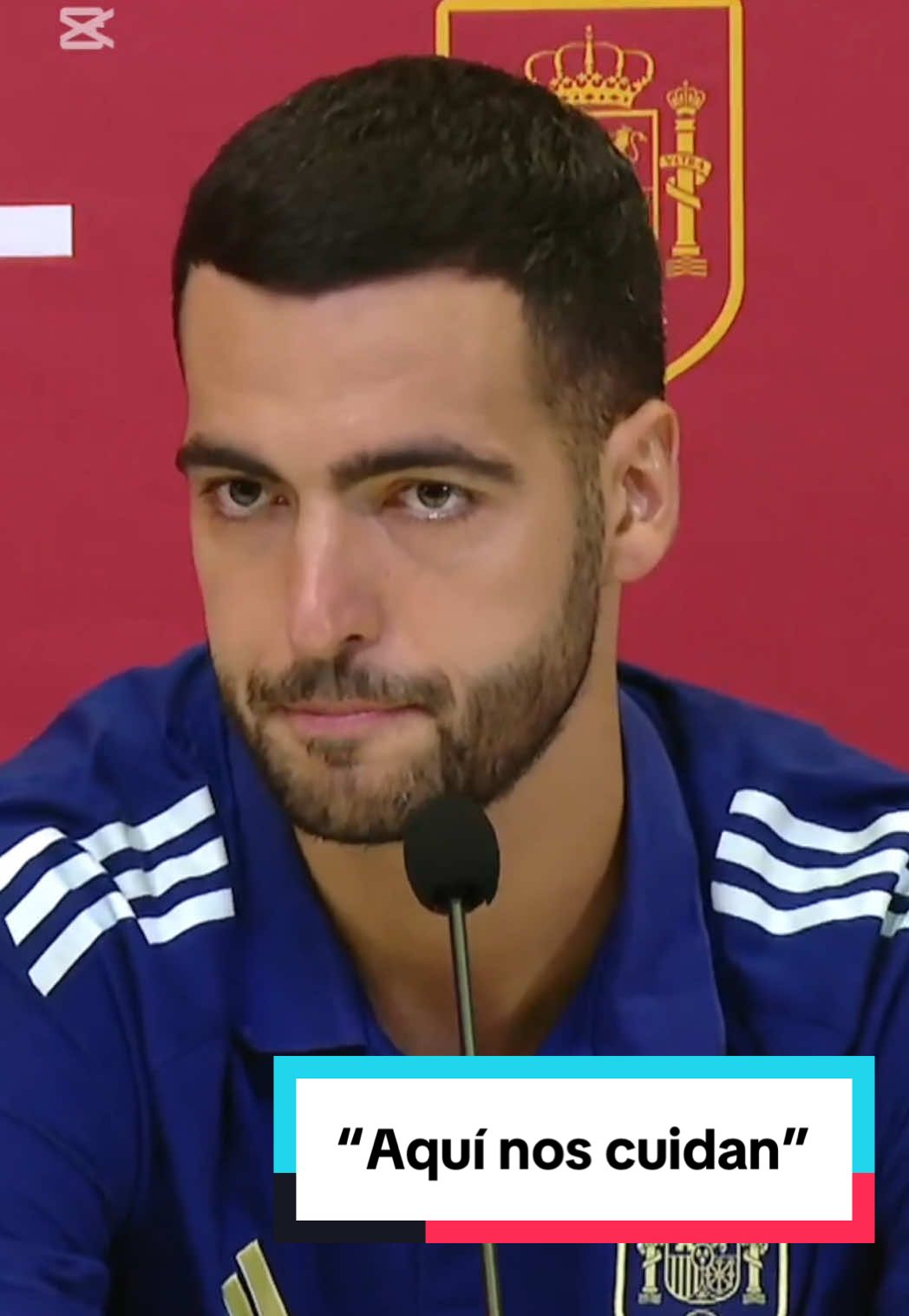 🎙️ “Cuando venimos a la Selección sabemos que aquí nos van a cuidar, que quieren que estemos sanos y frescos”. 🗣️ Mikel Merino, jugador internacional.  #VamosEspaña | #CopaMundialFIFA | #tiktokfootballacademy | #deportesentiktok | #FIFAWorldCup 