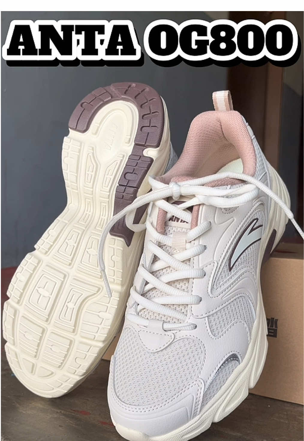 ANTA OG800 — built with synthetic leather and breathable fabric, cushioned with lightweight EVA foam, and finished with a grippy rubber sole. Clean. Comfortable. Unmatched. 👟 @ANTASPORTGLOBAL #ANTAOG800#shoes #sneakerhead #Streetwear#antashoes 