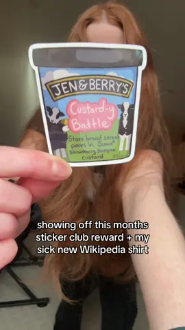 Did you guys know @Wikipedia has a merch shop? #wikipedia #parodyart #parody #stickerclub #wiki 