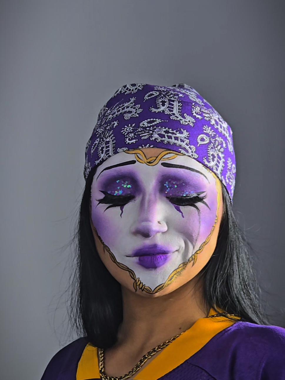 maquillaje payaso  💜🖌 #maquillajeartistico #payaso 