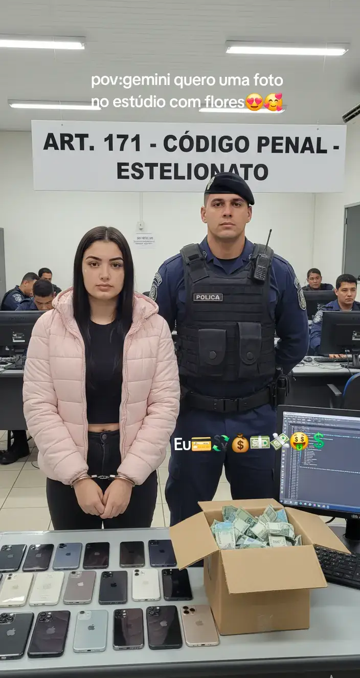 to ate pessando kkk ate que nao ficaria feia na foto kkkkk# #gemini #foruyou #estelionato #policia kk