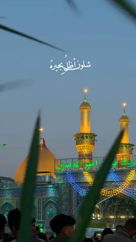 بـابُ الحوائجِ لا يَنفكُّ يَبذُلُها             فدَأبُه الفتحُ والأبوابُ تُنغَلِقُ #العتبة_العباسية_المقدسة #كربلاء_المقدسة  #ميرزا🍂  #اللهم_صل_على_محمد_وال_محمد 