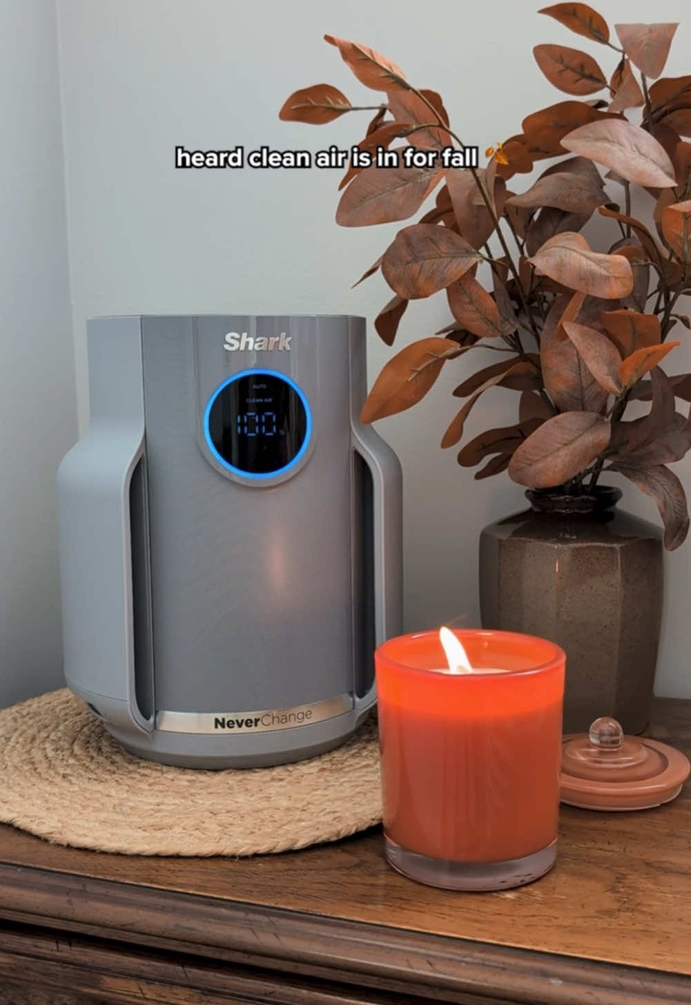 …and crusty, dusty air is OUT😤  #sharkneverchange #sharkairpurifier 