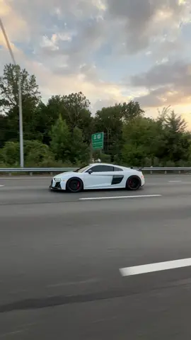 King of the street.  #AudiR8 #R8v10 #Twinturbo #Supercar #fyp 