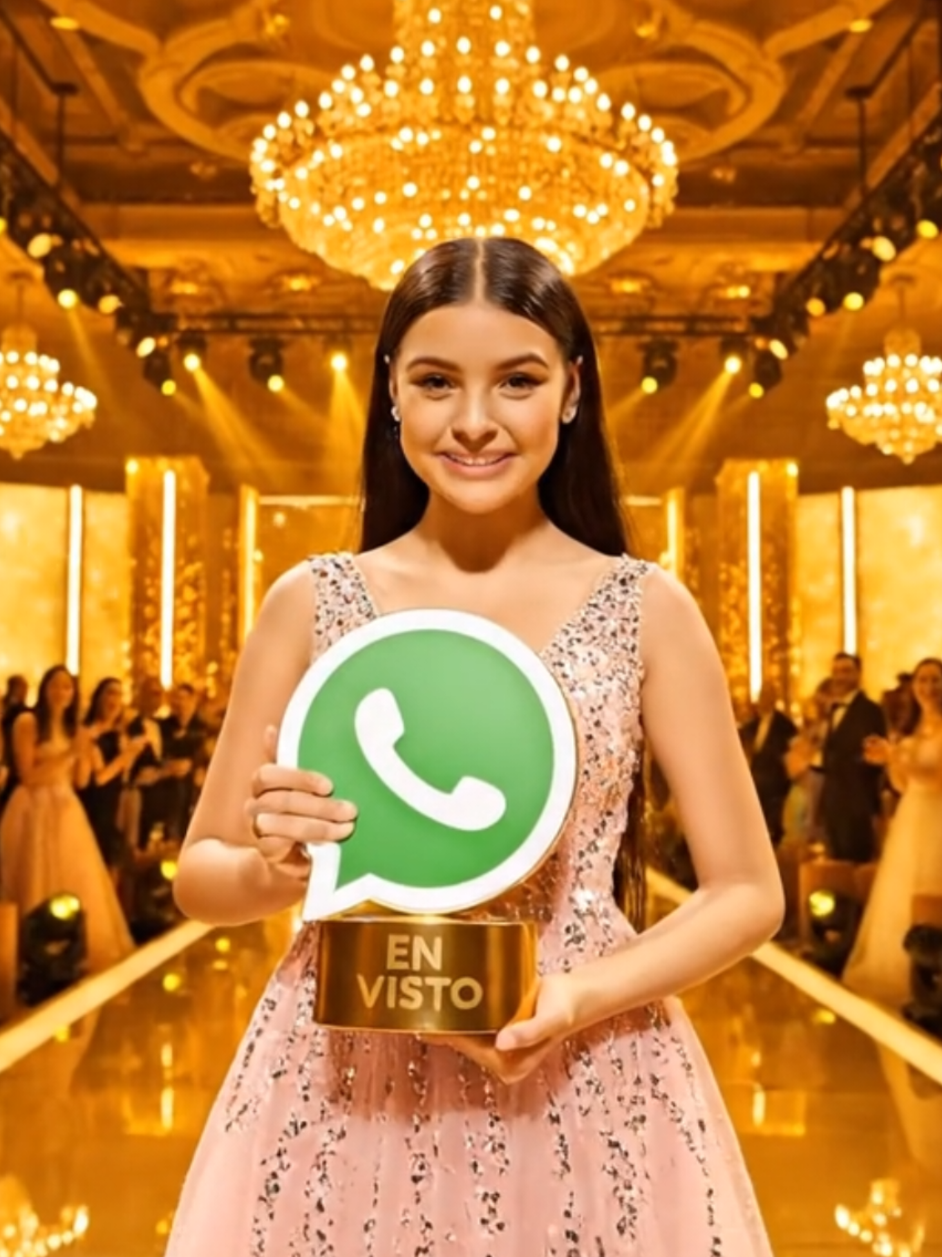 Replying to @christopheraguile633 El premio para la que dura 100 mil días en responder un mensaje de WhatsApp es para ti, que hasta lo dejas en visto #amiga 