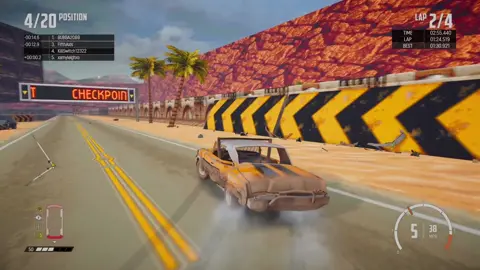 Should’ve zigged #GamingOnTikTok  #fyp #crash #wreckfestcrashes #xbox 