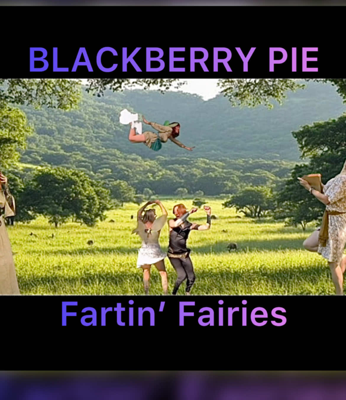 Fart propelled fairies🧚‍♀️💨 Almost at the end, and other special clips to come! #cottagecore #fairycore #hobbitcore #fart #fyp 
