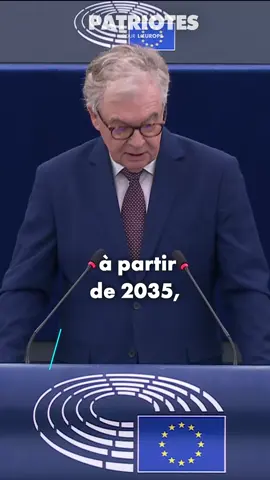 En interdisant la vente des véhicules thermiques à partir de 2035, l’Union européenne a signé l’une de ses législations les plus absurdes et les plus suicidaires.  Retrouvez mon intervention au Parlement européen !