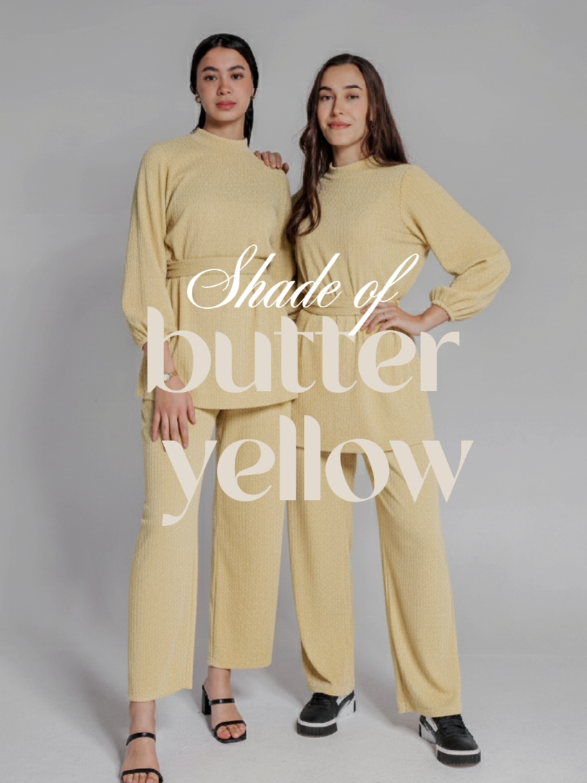 get with the trend! butter yellow is so in right now 💛  #spring #fashion #butteryellow #southafrica #modestfashion 