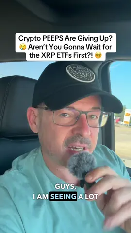 October 8th, 2025 🗞️ Crypto PEEPS Are Giving Up? 😢 Aren’t You Gonna for the XRP ETFs First?! 😵‍💫 Did you sell your XRP??? I get it — sentiment’s trash right now. Everyone’s tired of seeing XRP latest update videos and zero movement. But here’s what those “XRP price surges above $3” headlines don’t tell you — the real move hasn’t even started yet. These XRP ETFs aren’t just listings… they’re multi-million-dollar media weapons about to flood the world with ads. Grayscale already tested the waters — the rest are lining up with budgets big enough to buy every ad slot from CNBC to YouTube. And when those ETFs go live, it’s not just hype — it’s supply. They have to buy and hold XRP to back the funds, locking up billions of dollars worth right as the marketing war begins. Meanwhile, Morgan Stanley just gave 16,000 advisors the green light to start putting their clients into crypto. You think that’s random? That’s timing. That’s strategy. So yeah — sentiment sucks, the charts are flat, and everyone’s tired. But when the “XRP news update” banners start rolling across your TV and your broker starts pitching “digital settlement assets,” don’t act surprised. This is the setup before the storm. This is not financial advice and my videos are just for fun. Crypto is risky and XRP investing is risky. #XRP #XRPNews #XRPLatestUpdate #CryptoETFs #Ripple