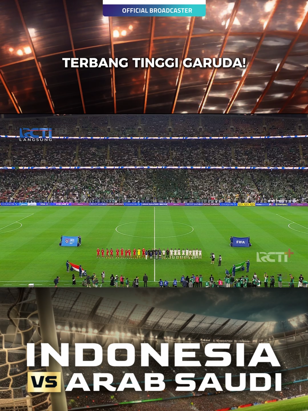 Do'akan yang terbaik untuk Garuda! #RCTIPlusSports #AFCAsianQualifiersRoadTo26Playoffs #WCQ #TimnasIndonesia #KitaGaruda #BersamaGaruda #GarudaMendunia #TIMNASDAY