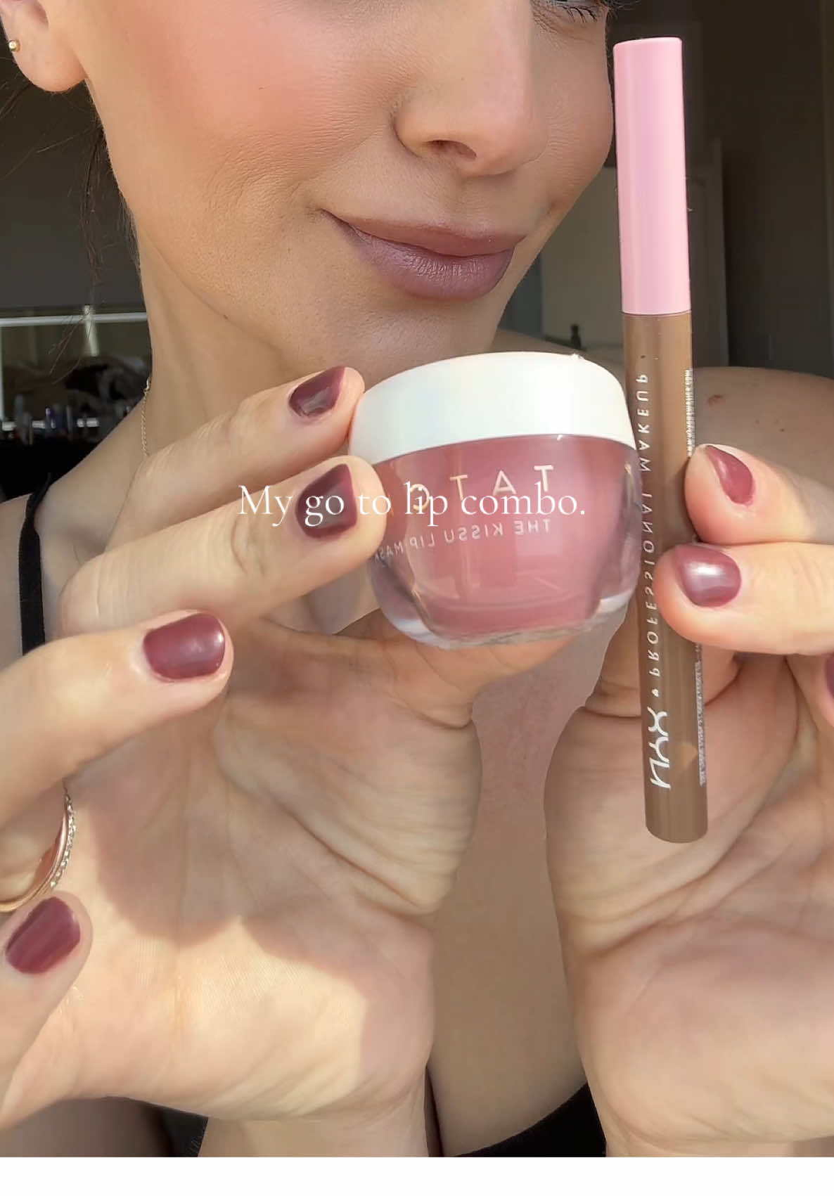 My new go to lip combo I swear by. #lipcombo #tatchacollectivepartner #tachta #fall 